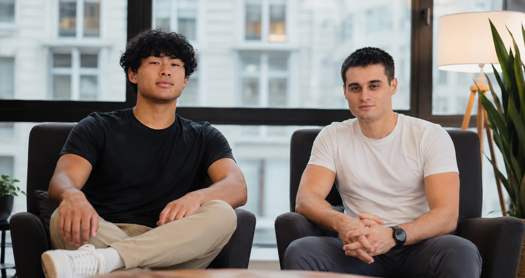 Matteo e Alessandro, co-fondatori di MessageMind