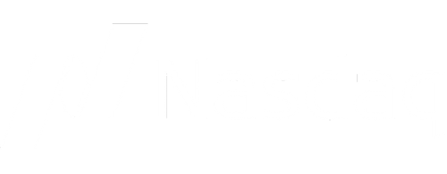 Nasdaq logo representing AI-driven customer service advancements through MessageMind’s intelligent chatbot solutions.