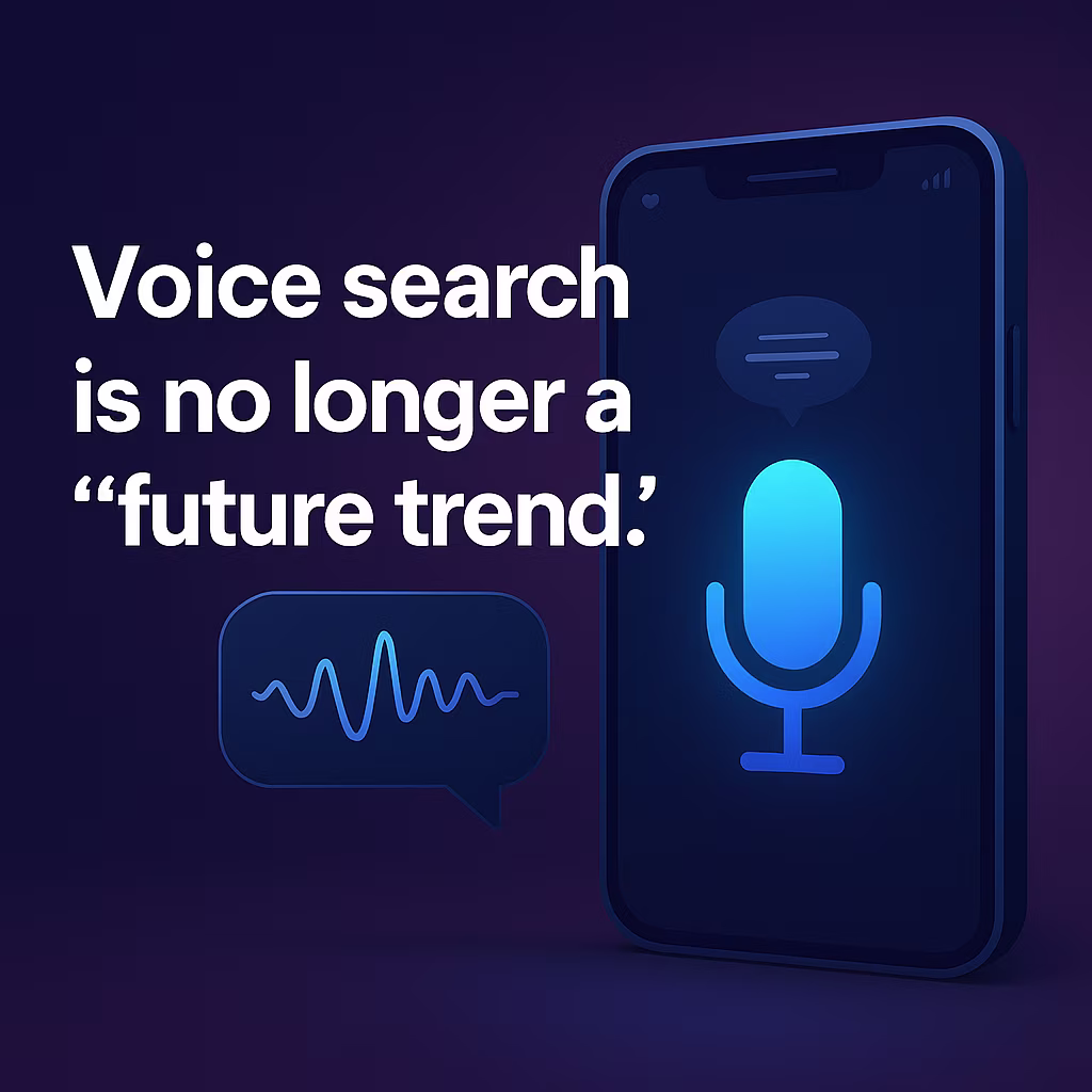 A digital illustration of a glowing microphone icon on a smartphone screen, symbolizing modern voice-driven technology used in advanced music marketing and promotion strategies.