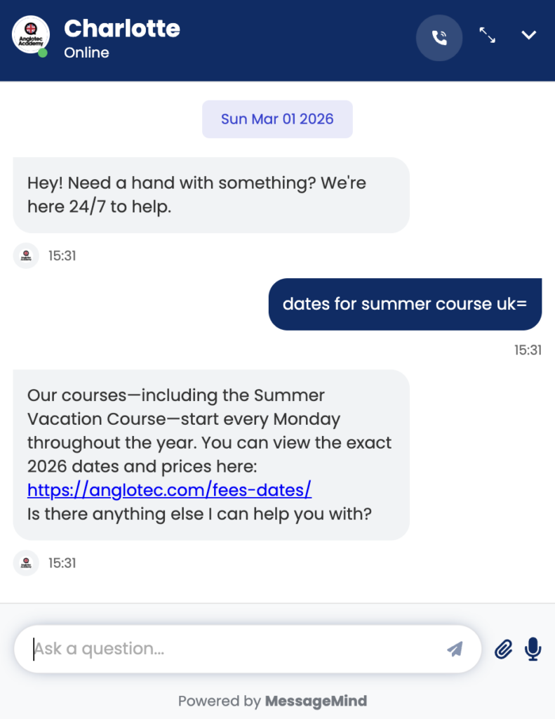 Anglotec | MessageMind