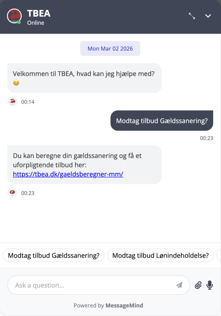 TBEA Denmark | MessageMind