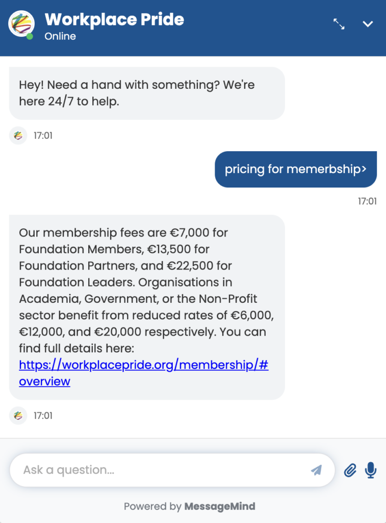 Workplace Pride | MessageMind